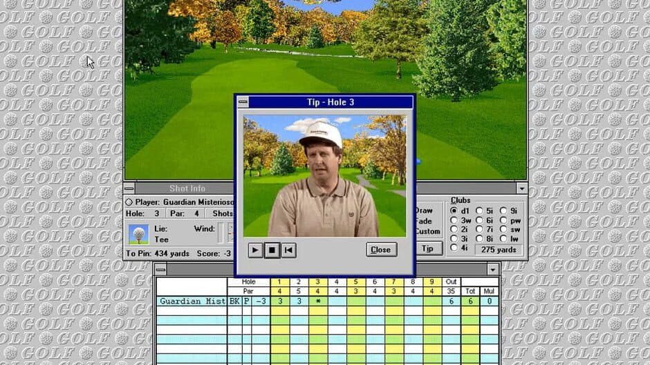 Microsoft Golf 2.0 screenshot 2