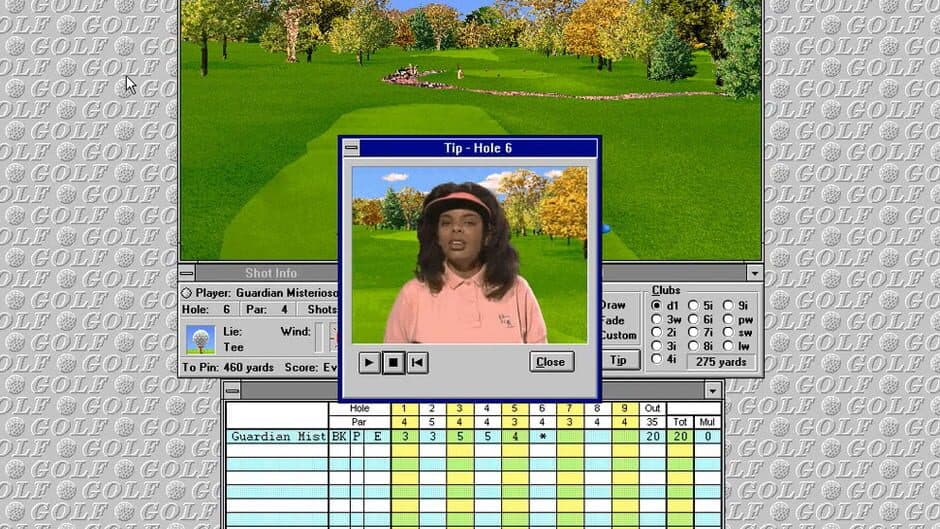 Microsoft Golf 2.0 screenshot 5