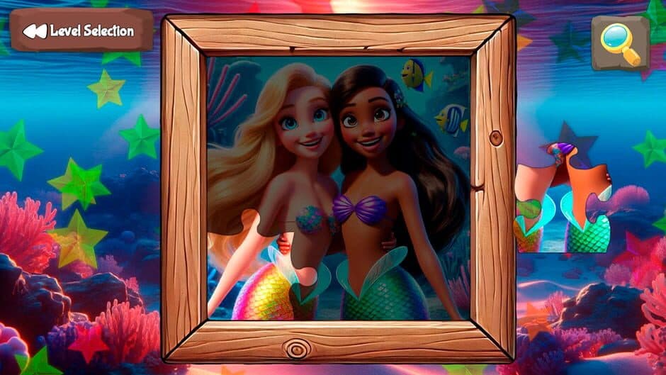 The Little Mermaid: Wonder Puzzles screenshot 2
