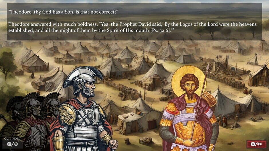 Synaxarion: Great Martyr Theodore the Tyro screenshot 1
