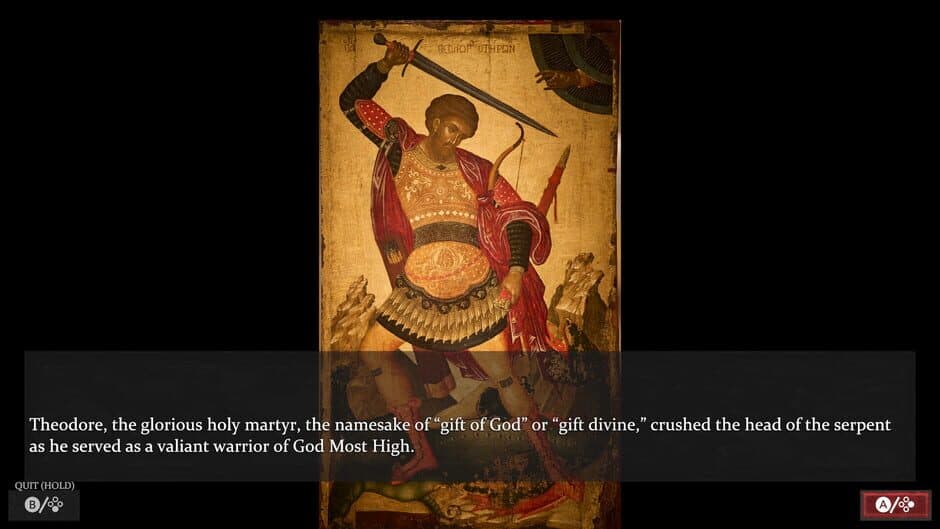 Synaxarion: Great Martyr Theodore the Tyro screenshot 2