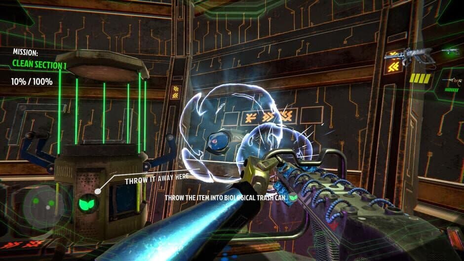 Space CleanUp: Cosmic Robot Disinfector screenshot 4