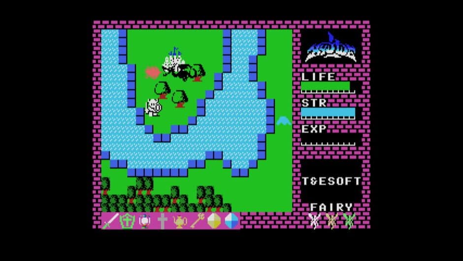 Eggconsole Hydlide MSX screenshot 4