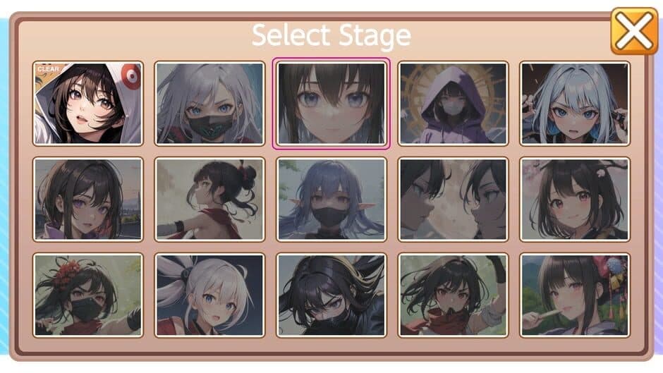 Ninja Girls: Kunoichi Puzzle screenshot 2