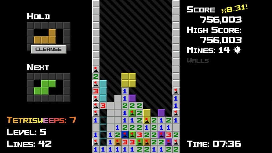 Tetrisweeper screenshot 4