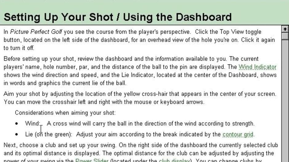 Picture Perfect Golf screenshot 3