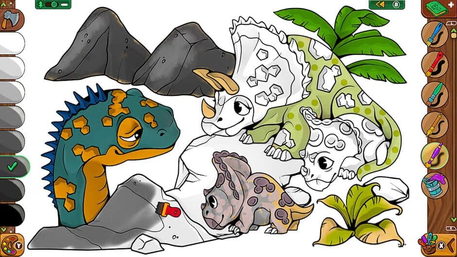 Coloring Pages: Lumberhill Tales screenshot 2