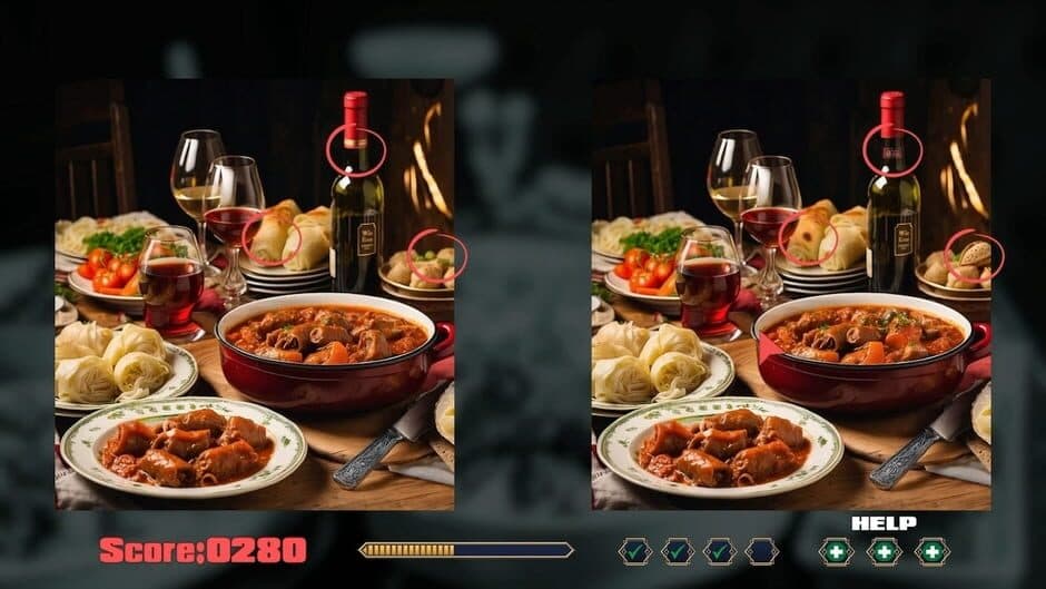 Spot The Difference Food & Drink screenshot 1