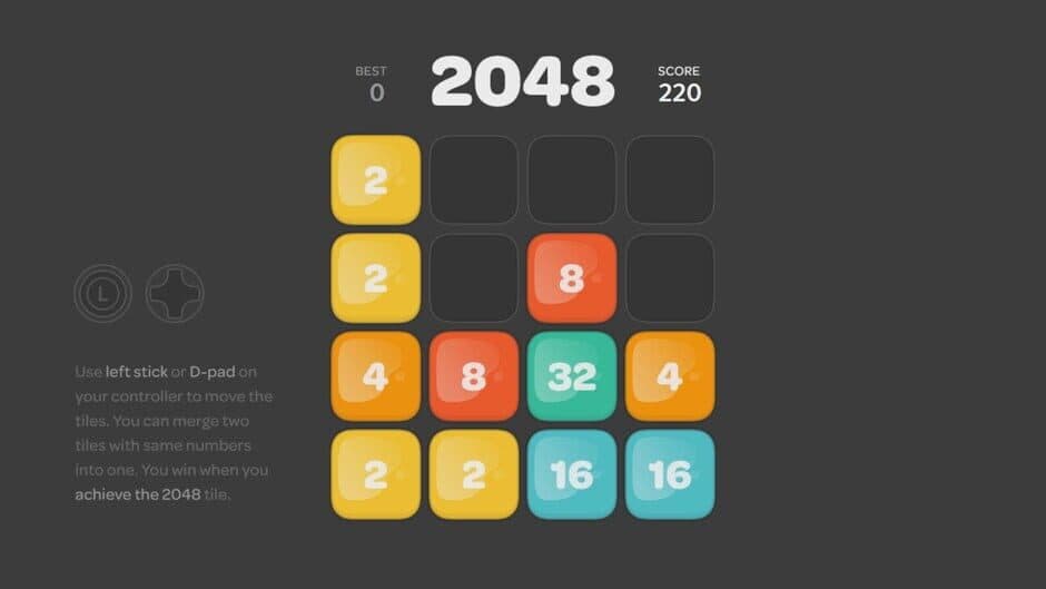 2048 Maniac screenshot 1