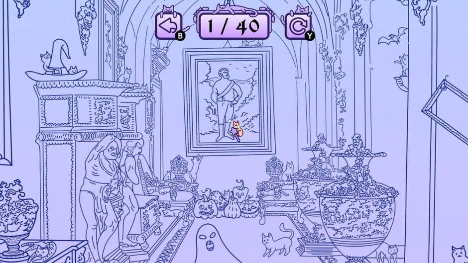 Cats Hidden in Spooky Places screenshot 2