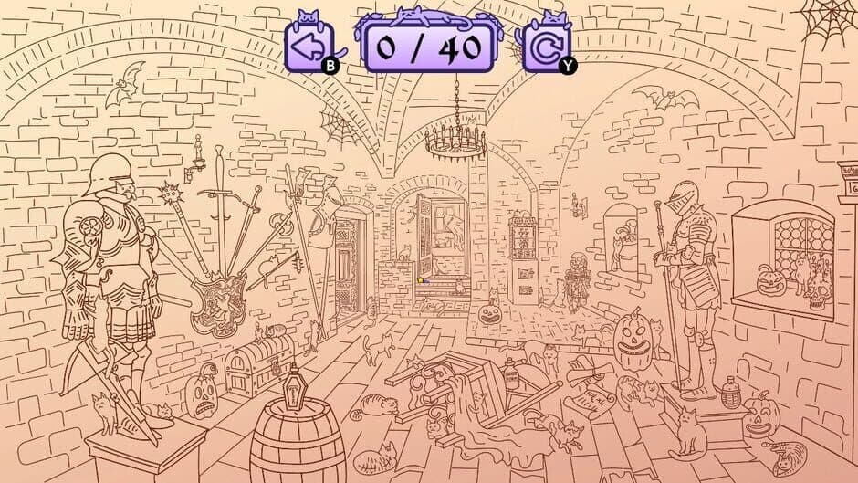 Cats Hidden in Spooky Places screenshot 1