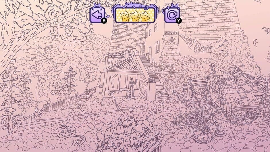 Cats Hidden in Spooky Places screenshot 4