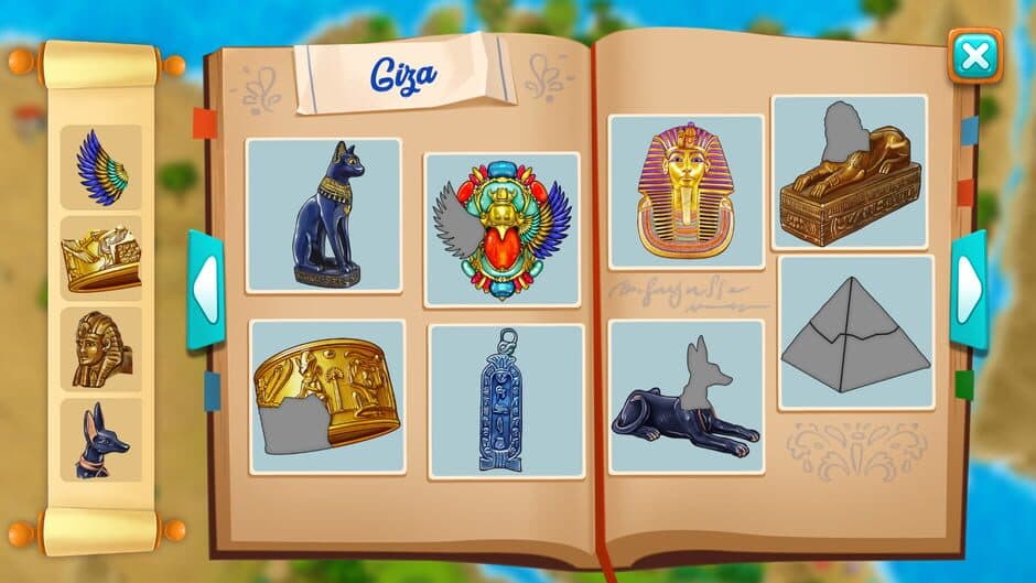 Mahjong Riddles: Egypt screenshot 2