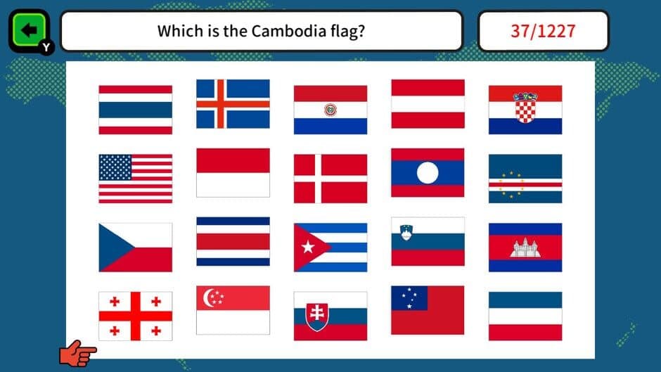 1000 Questions Quiz! National Flag screenshot 5