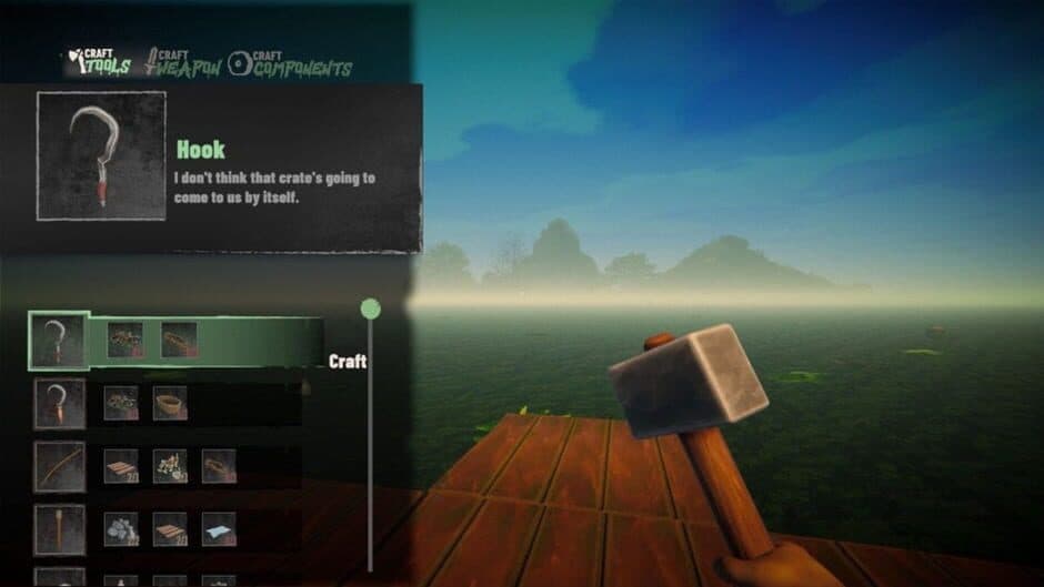 Survival Float Simulator: Crocodile Waters Craft, Raft, Build screenshot 2