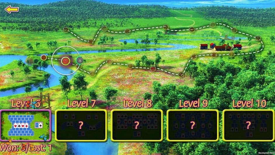 Summer Tri-Peaks Solitaire screenshot 1