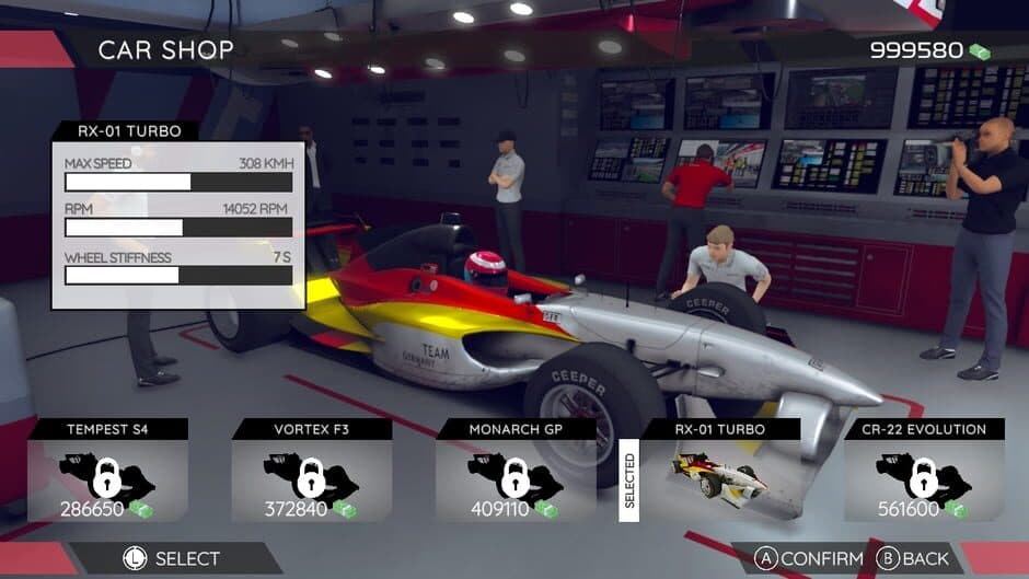 Formula Racing: Grand Prix League screenshot 1