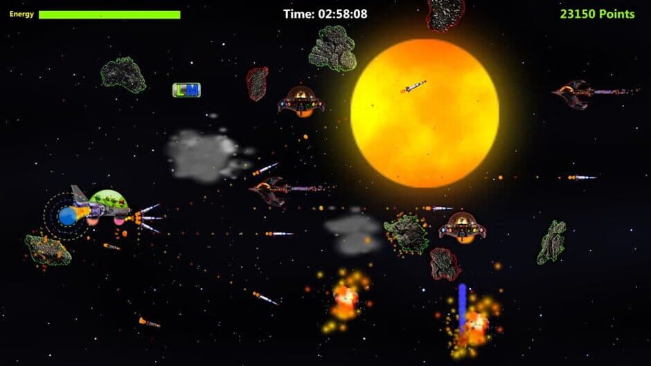 Retro Robots 2D screenshot 2