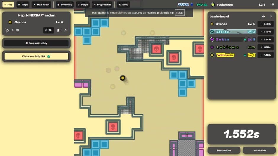 UpRunner screenshot 1