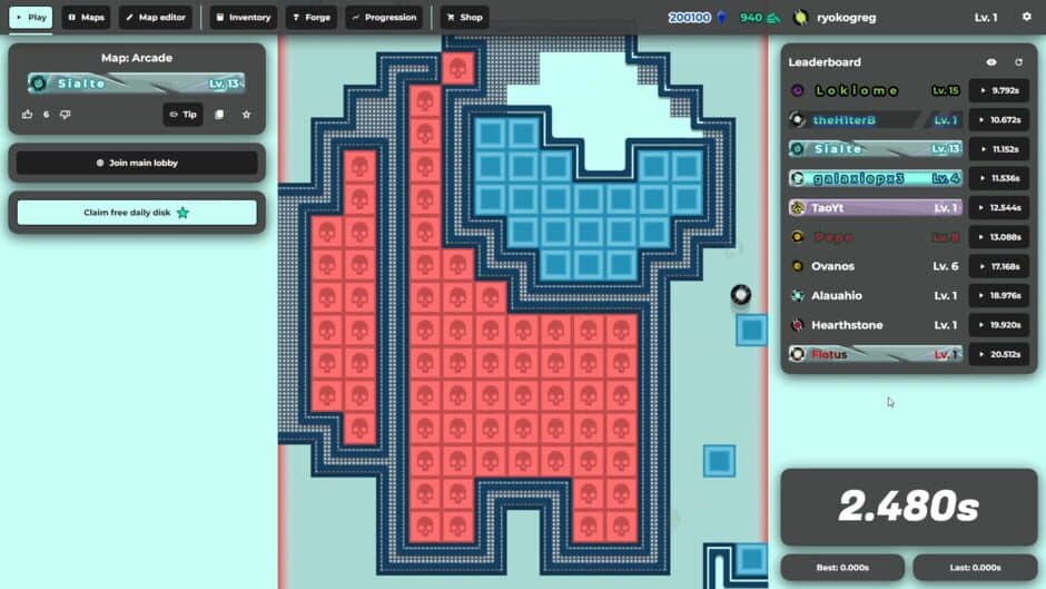 UpRunner screenshot 2