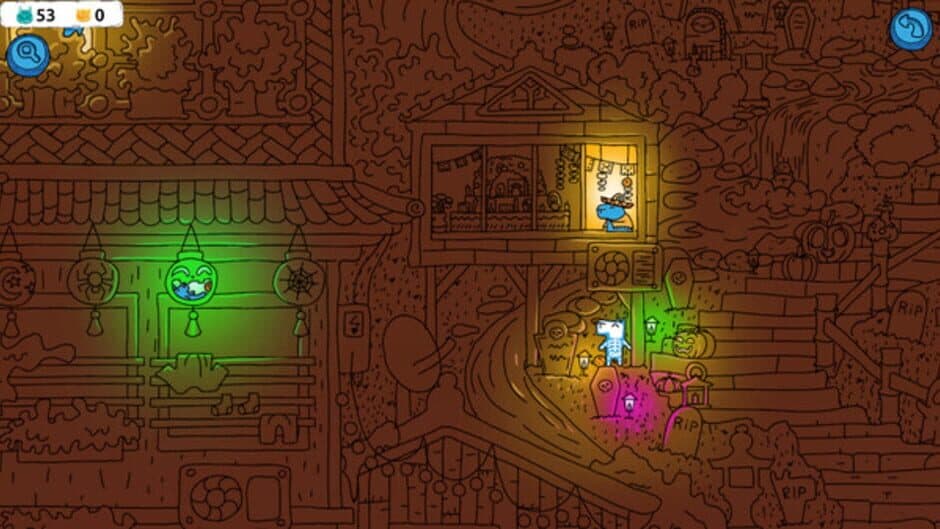 Hidden Capybaras with Orange and Pumpkins: Spooky Halloween Edition screenshot 4