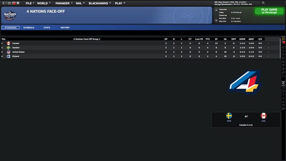 Franchise Hockey Manager 11 screenshot 4