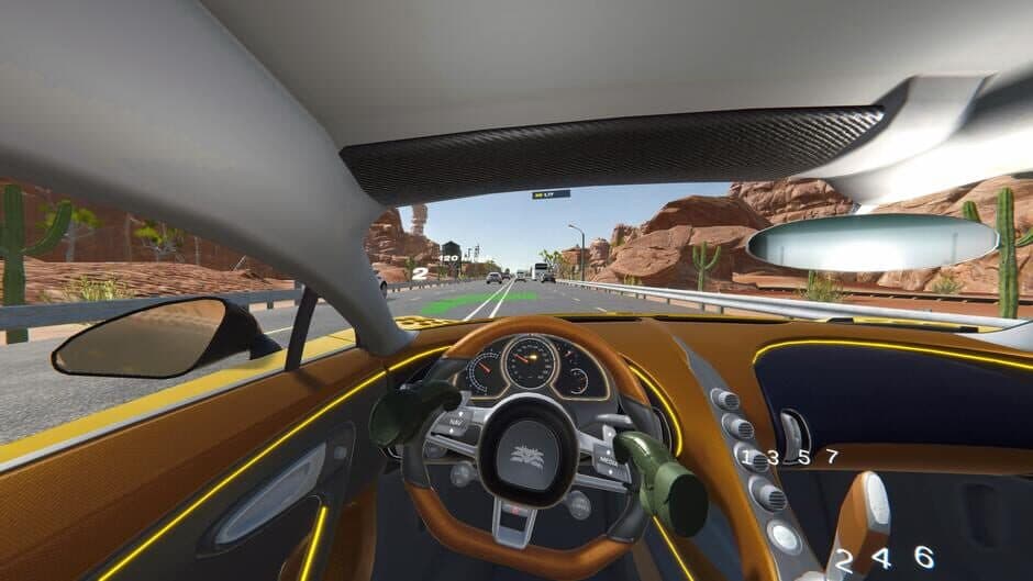 Grand Rush VR: Highway Car Traffic Racing Simulator screenshot 2