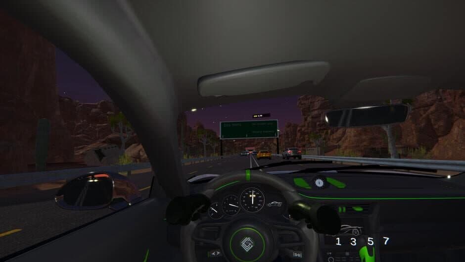 Grand Rush VR: Highway Car Traffic Racing Simulator screenshot 3