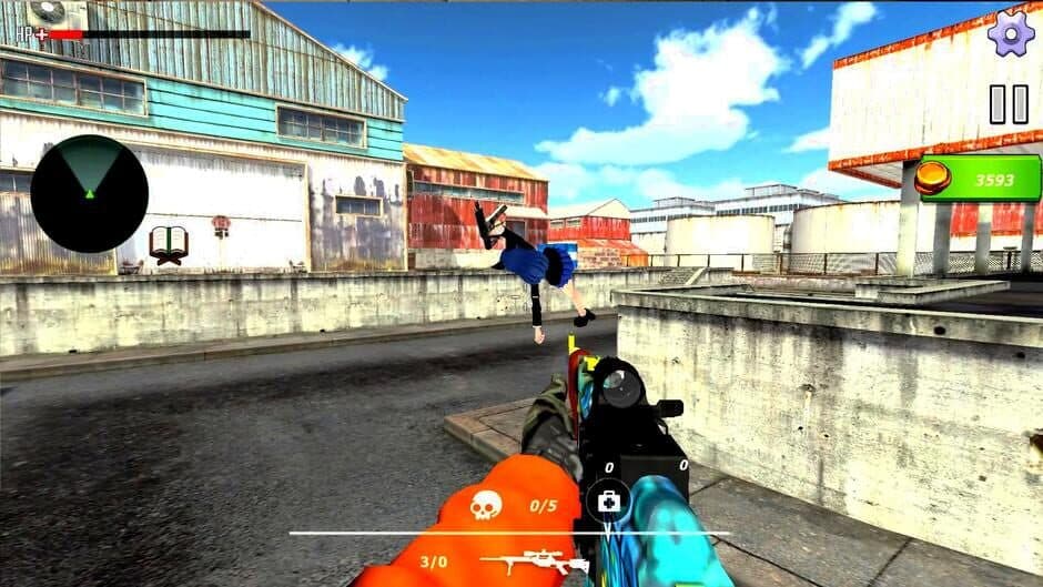 Anime Girls Military Strike screenshot 5