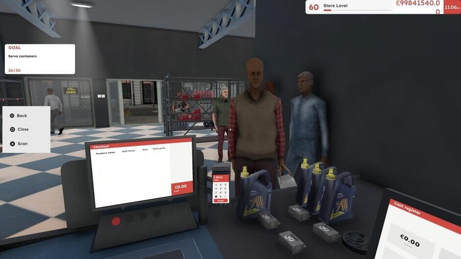 Mechanic Supermarket Simulator screenshot 1