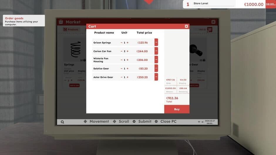 Mechanic Supermarket Simulator screenshot 2