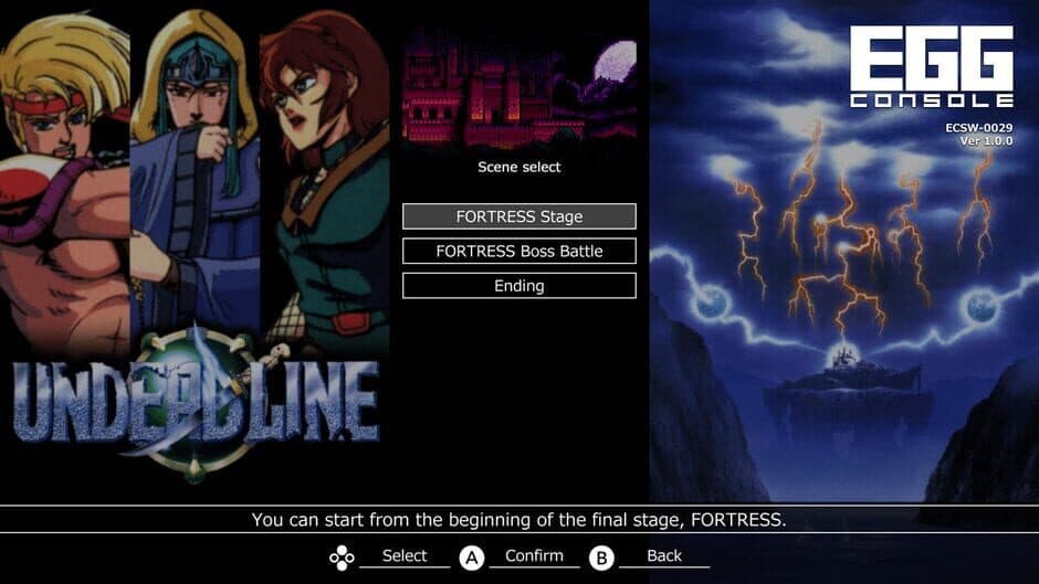 Eggconsole Undeadline MSX2 screenshot 6