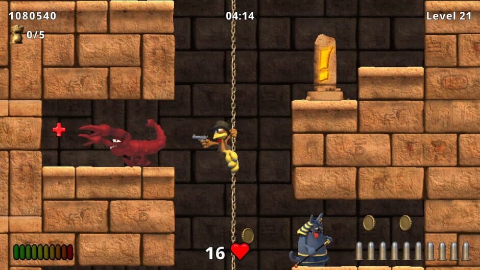 Moorhuhn Jump and Run: Traps and Treasures 3 screenshot 5