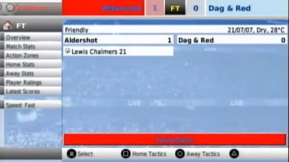 Football Manager Handheld 2008 screenshot 3