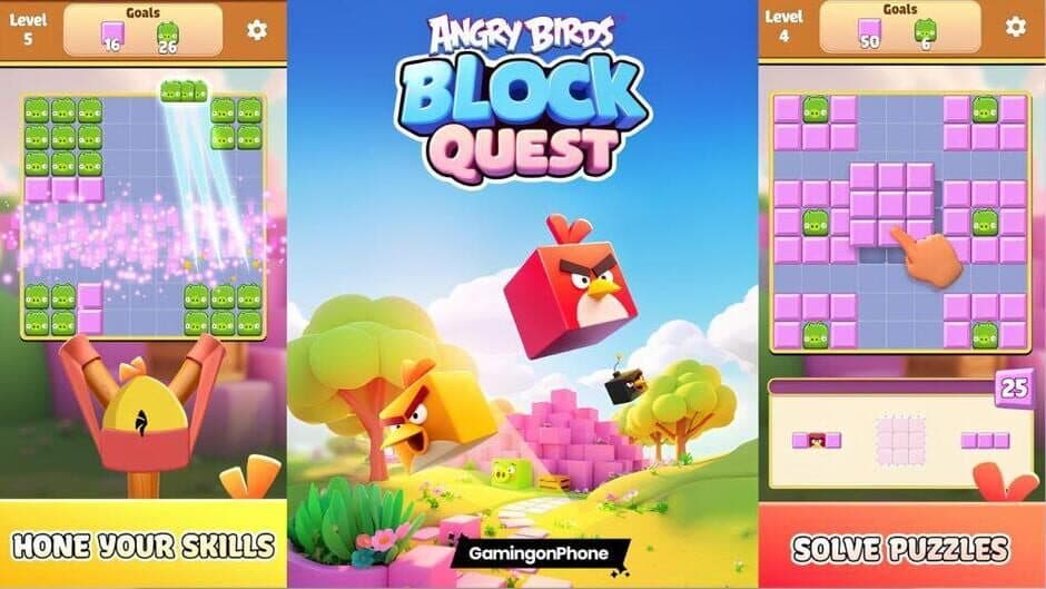 Angry Birds Block Quest screenshot 1