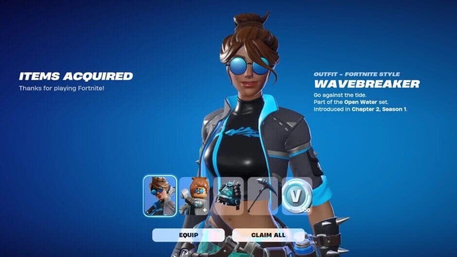Fortnite: The Wavebreaker Pack screenshot 1