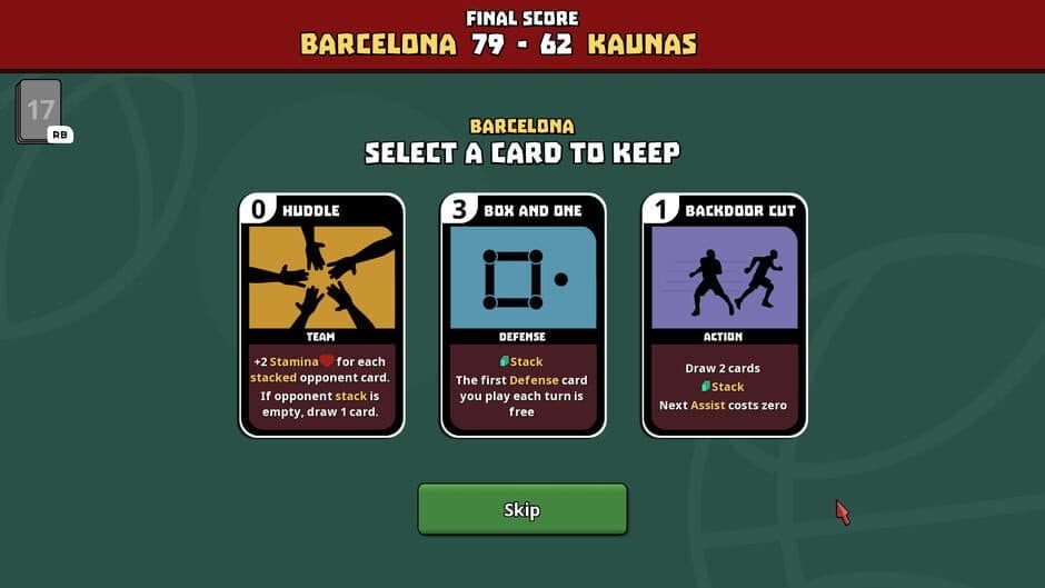 Clutchtime: Basketball Deckbuilder screenshot 6
