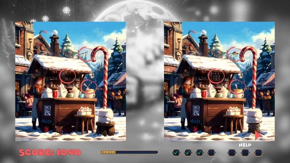 Spot The Difference: Christmas Edition screenshot 1