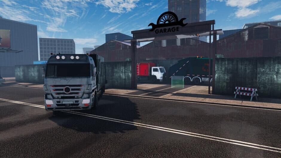 Euro Truck Sim Driver Simulator 24: Garbage screenshot 1
