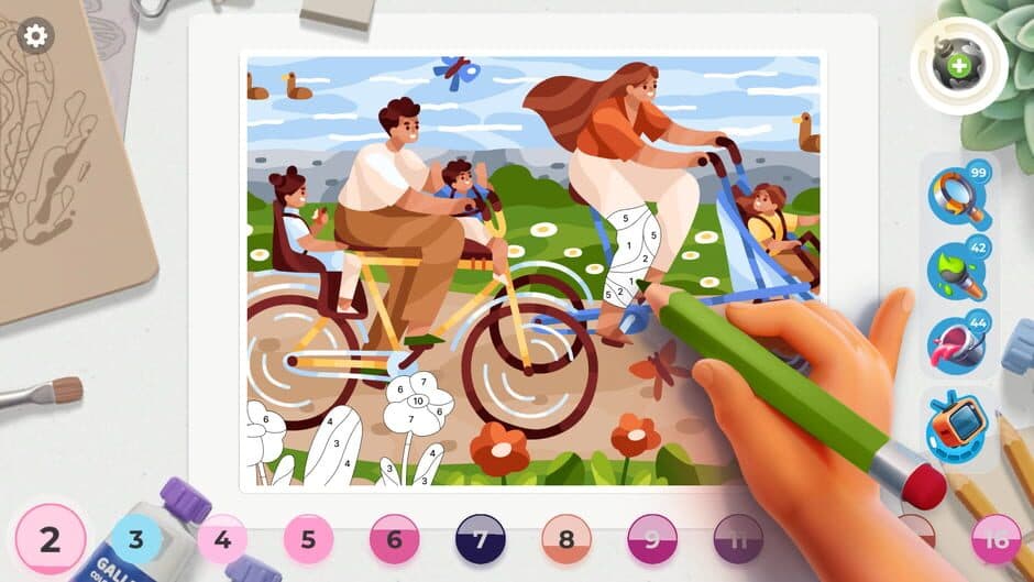 Gallery: Coloring book & decor screenshot 1