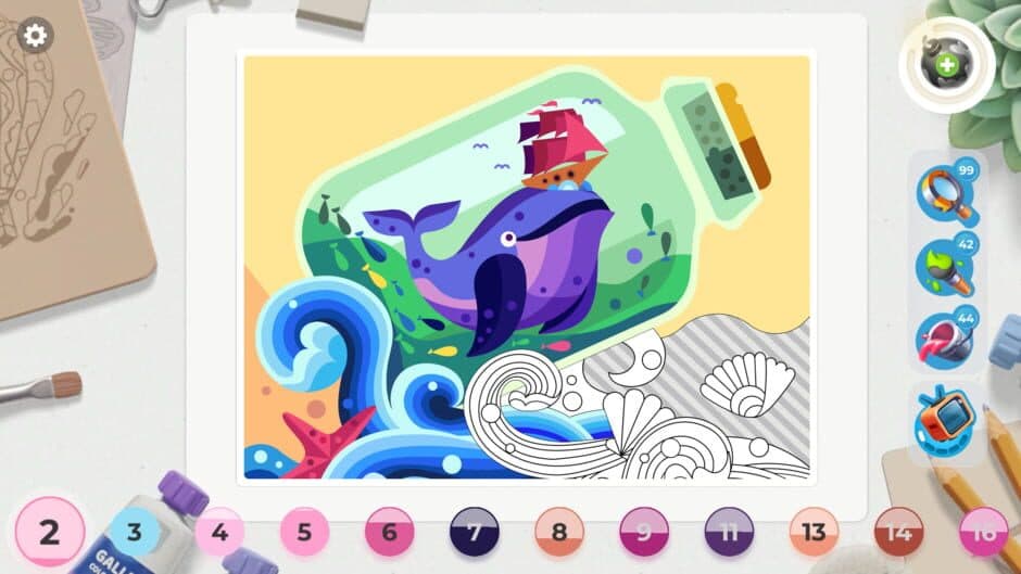 Gallery: Coloring book & decor screenshot 6