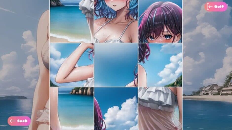 Senpai Puzzle: Waifu Summer screenshot 1