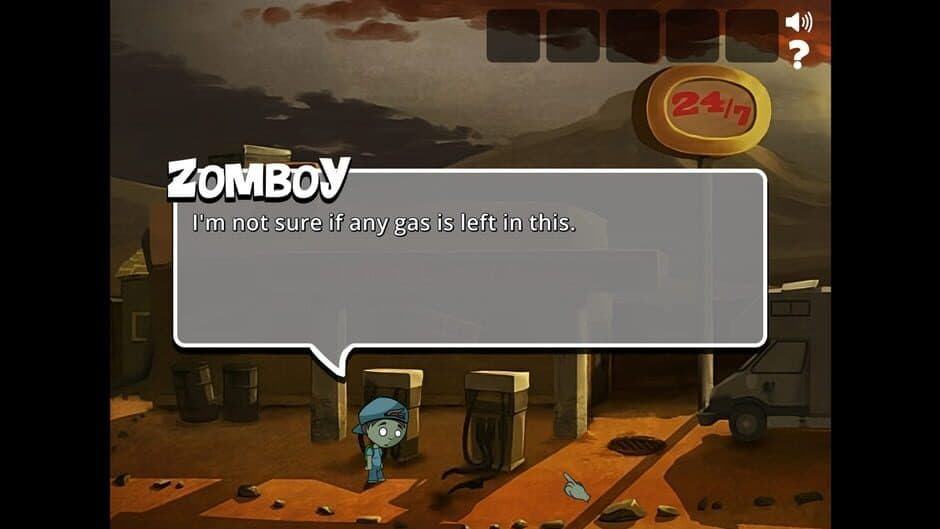 The Adventures of Zomboy screenshot 1