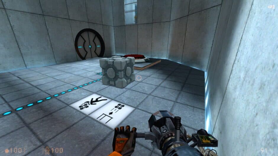 Portal done Half-Life Source screenshot 5