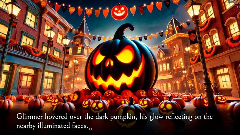 Glimmer and the Dark Halloween Pumpkin screenshot 5