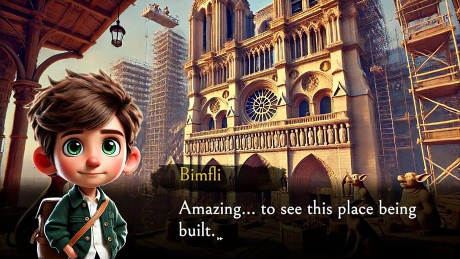 Bimfli & His Time Travels: Paris screenshot 1