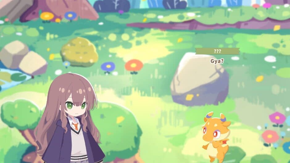 Monpic: The Hatchling Meets a Girl screenshot 2