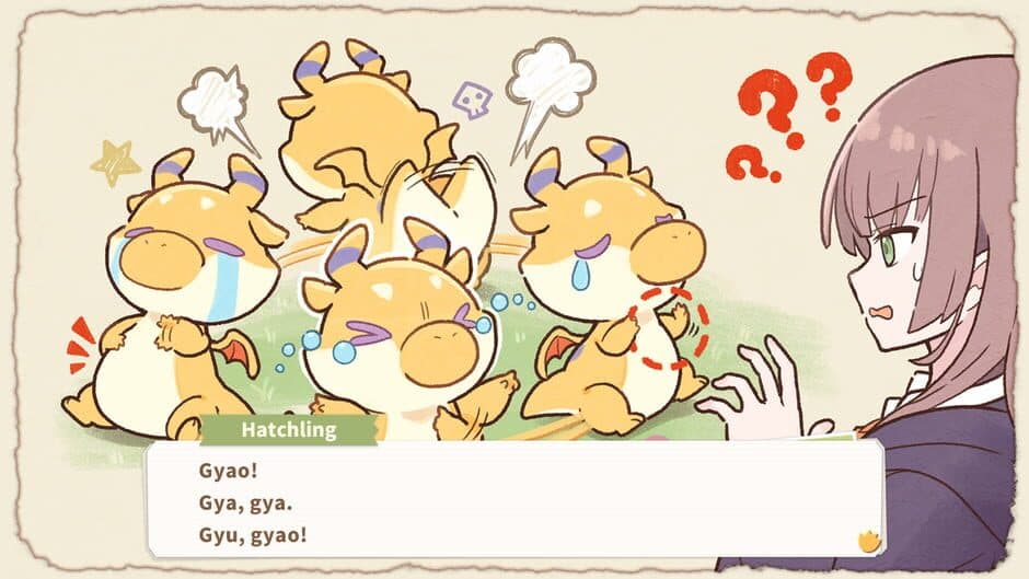 Monpic: The Hatchling Meets a Girl screenshot 3