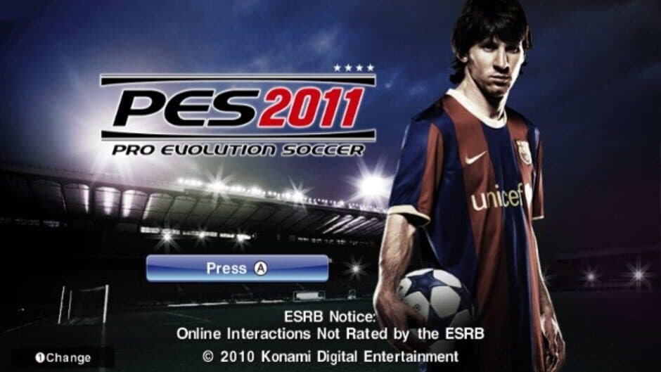 Pro Evolution Soccer 2011 screenshot 1