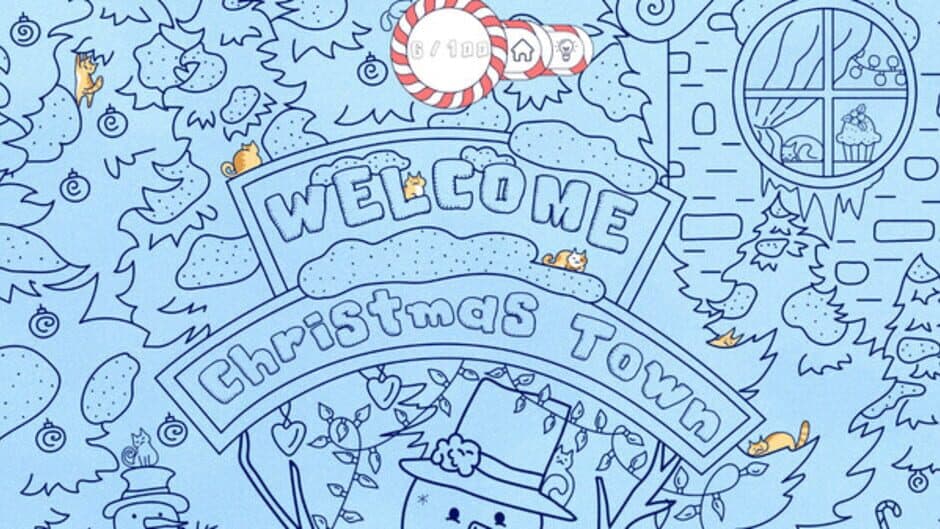 Cats Visiting Christmas Town screenshot 1